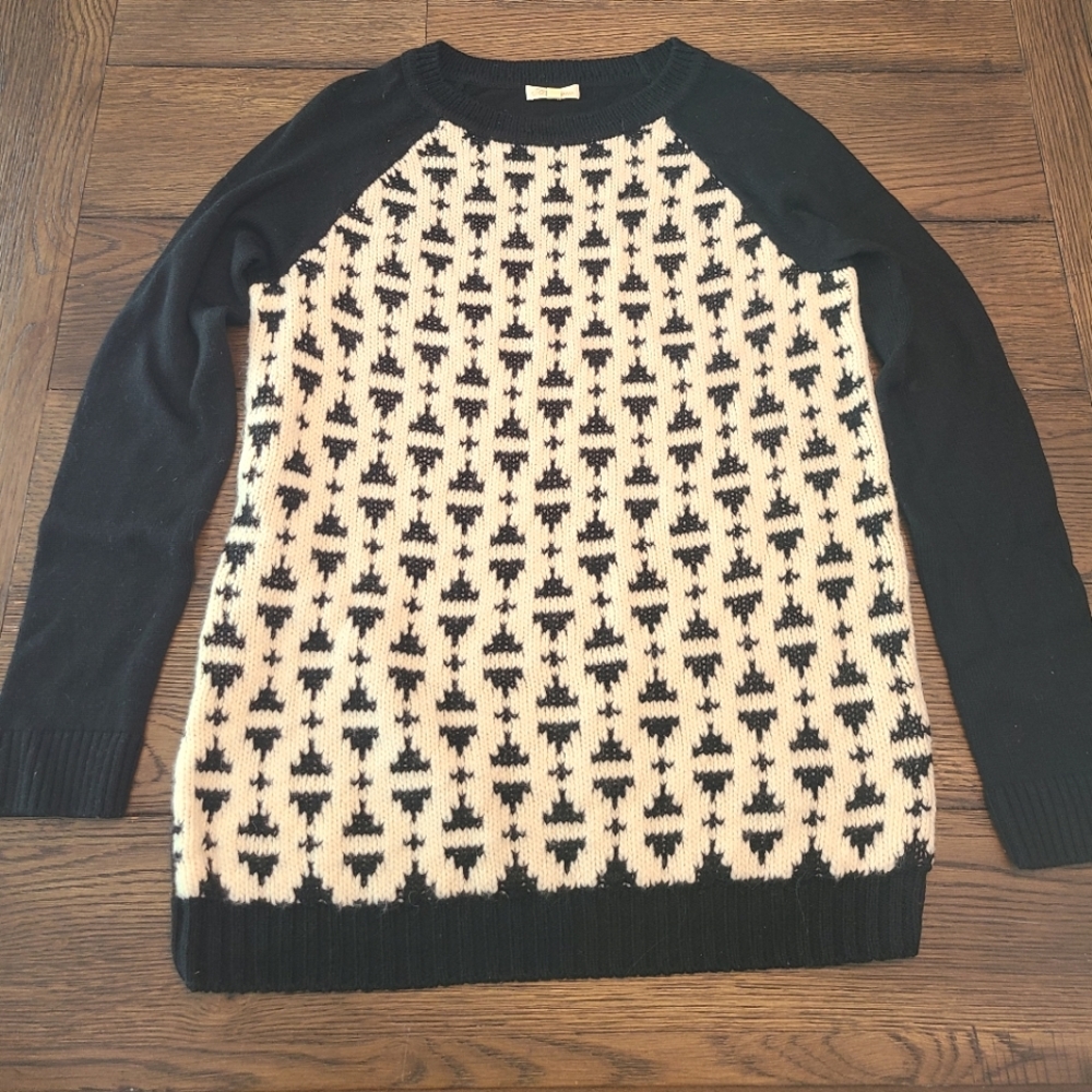 Black and white Shoshanna sweater
